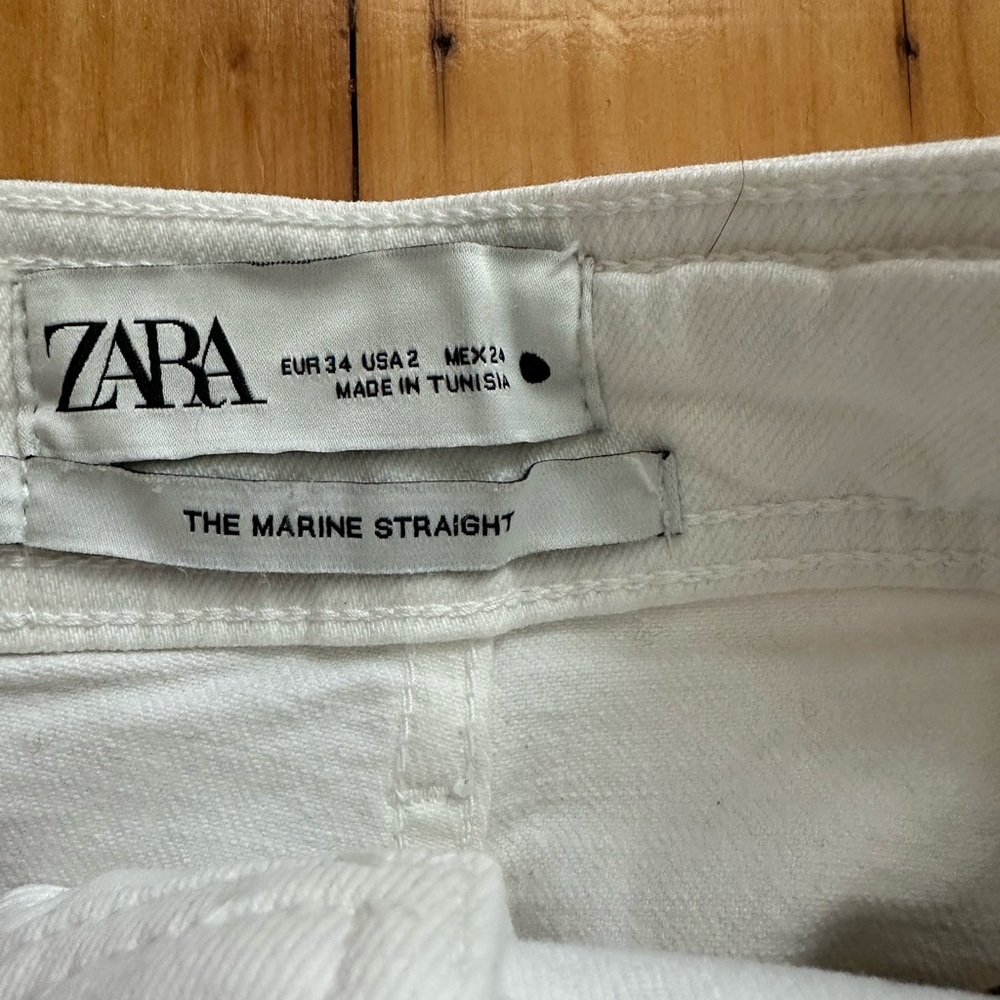 Zara The Marine Straight-Leg Pants - Picture 3 of 7